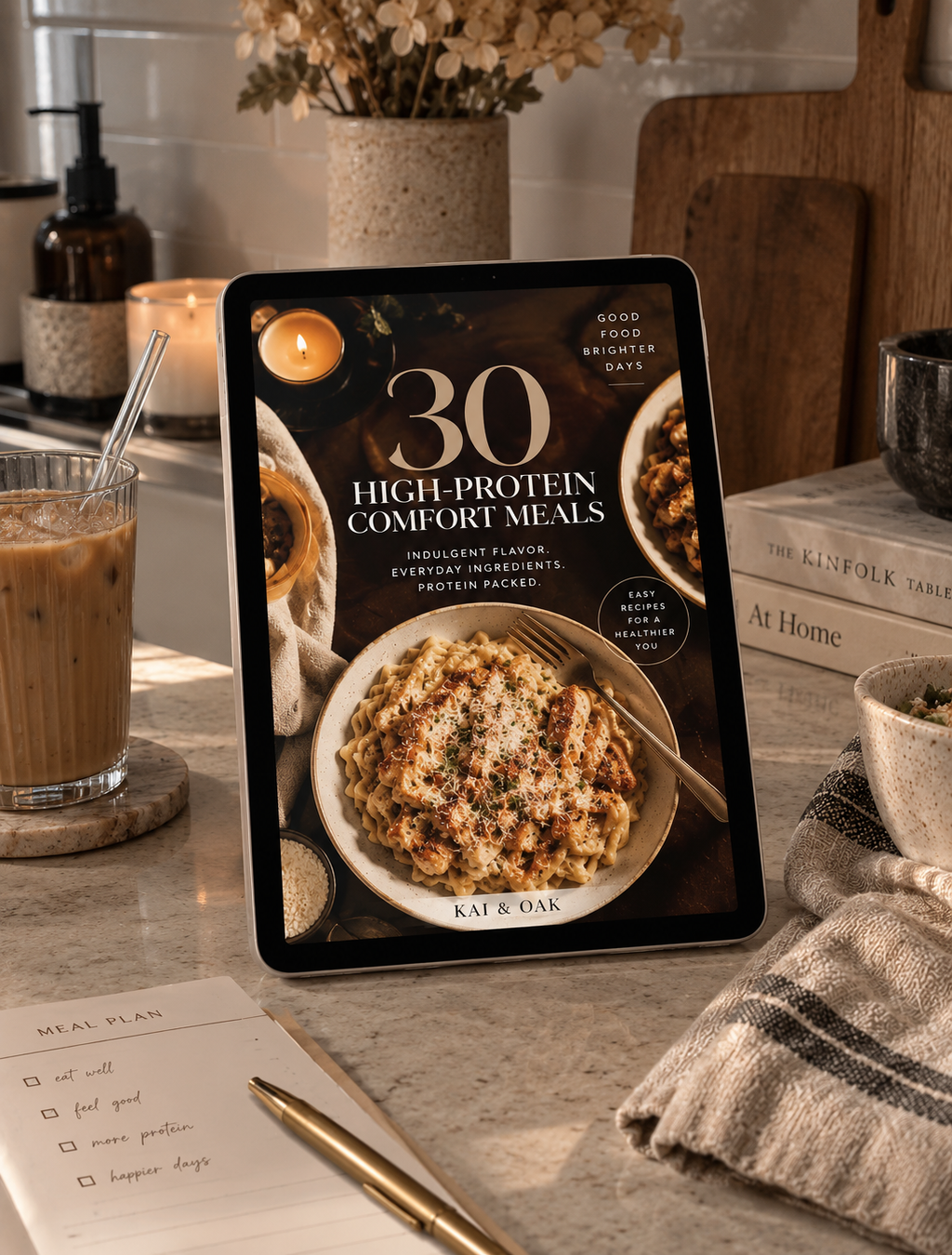 30 High-Protein Comfort Meals | Digital Cookbook