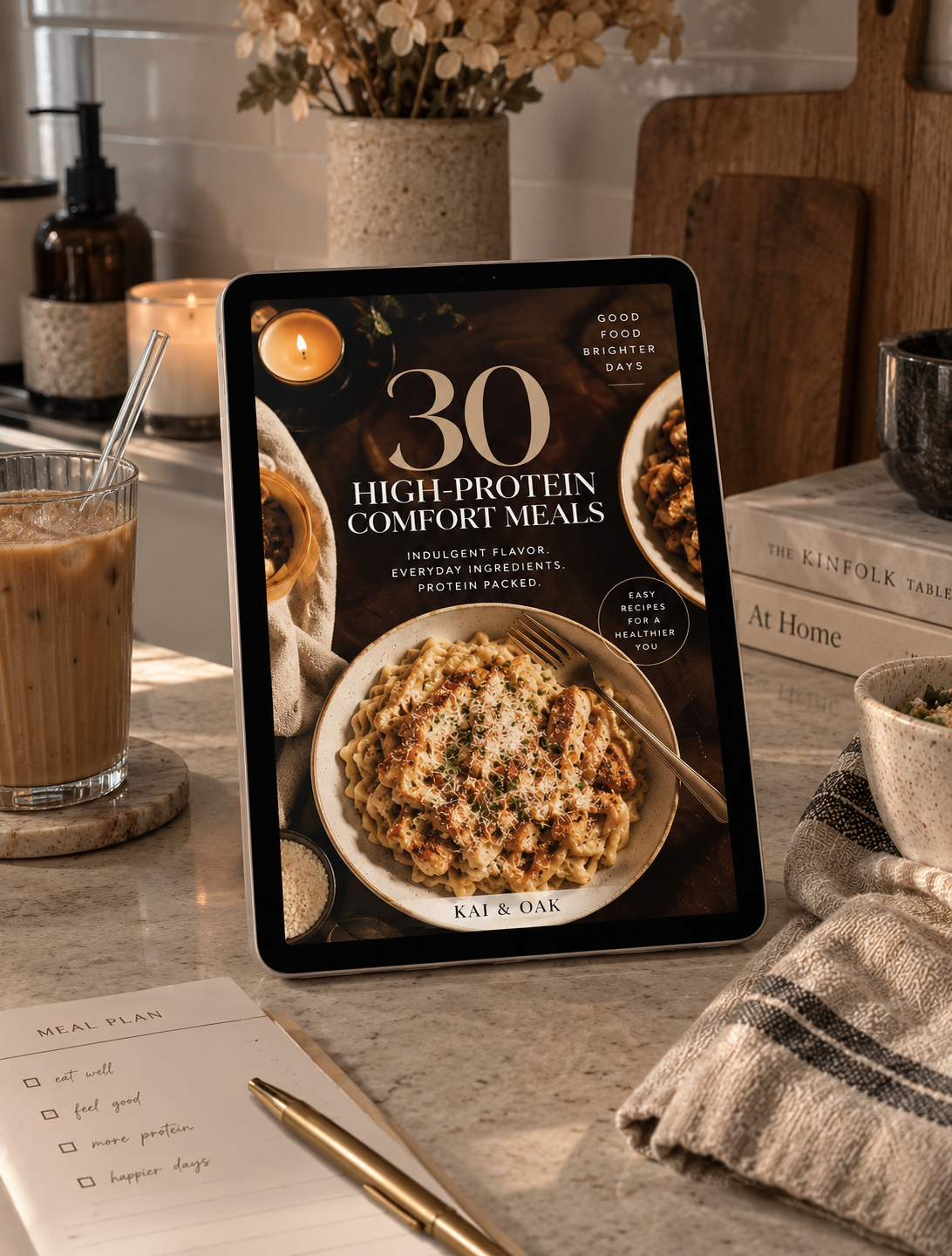 30 High-Protein Comfort Meals | Digital Cookbook