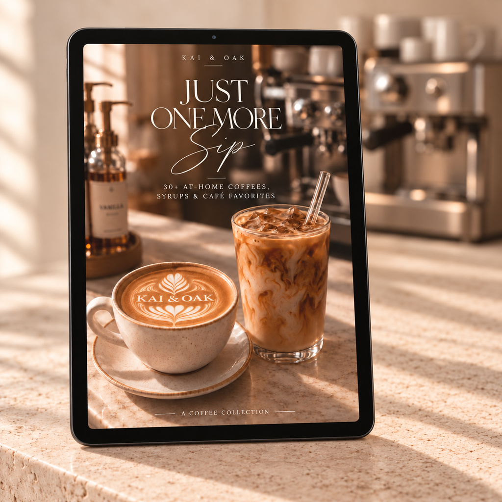 Just One More Sip: 30+ At-Home Coffee Recipes | Digital Cookbook
