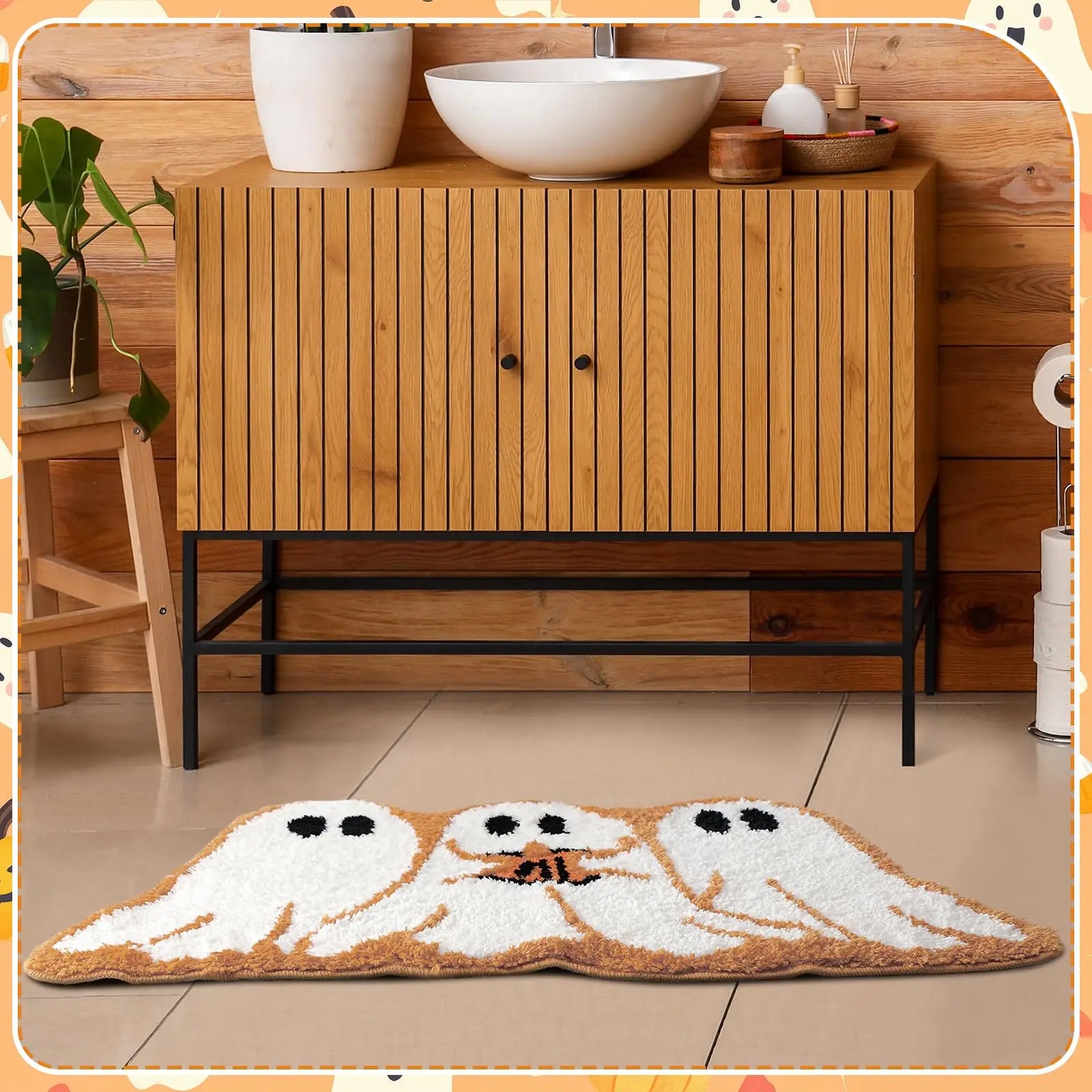 Ghostly Trio Rug