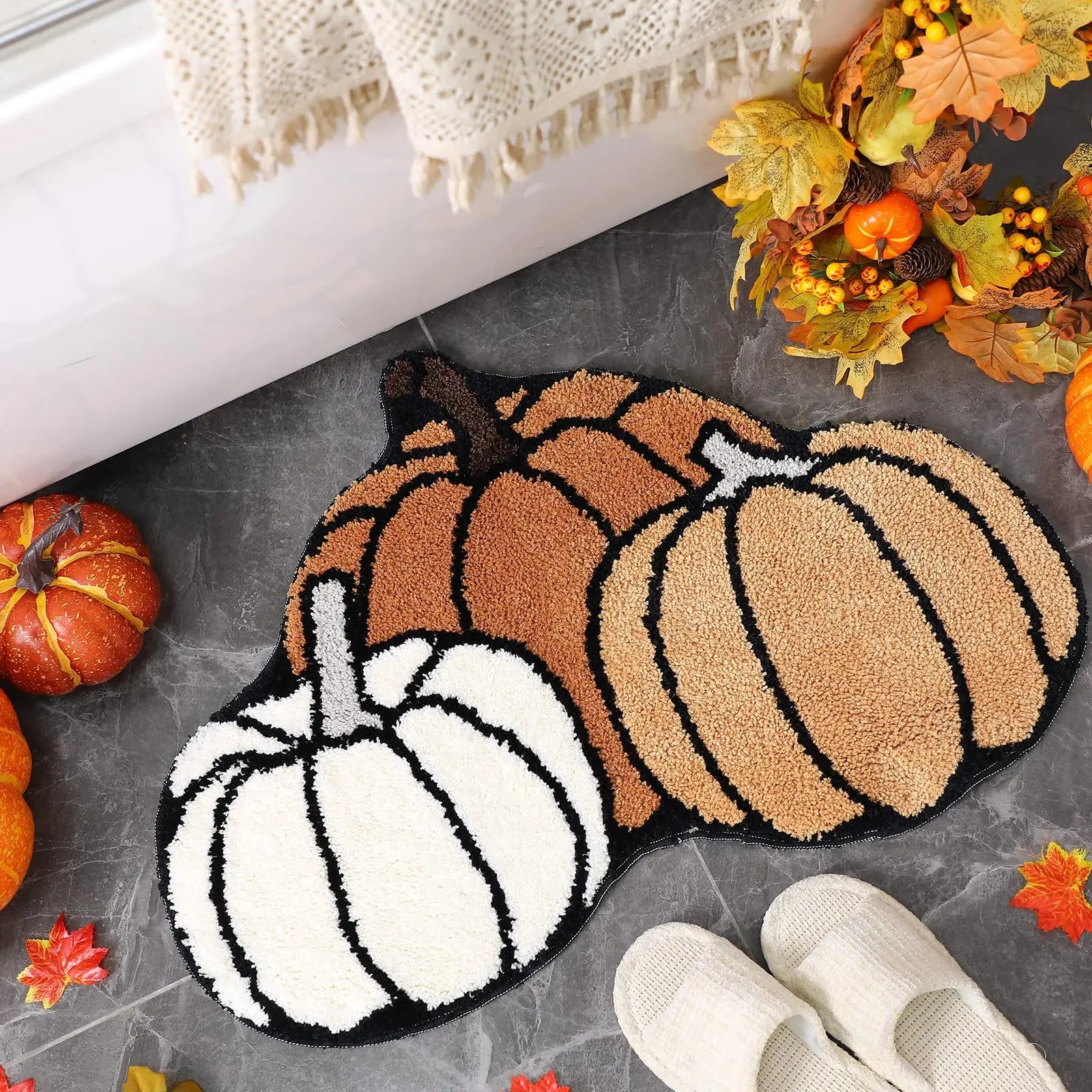 Pumpkin Rug